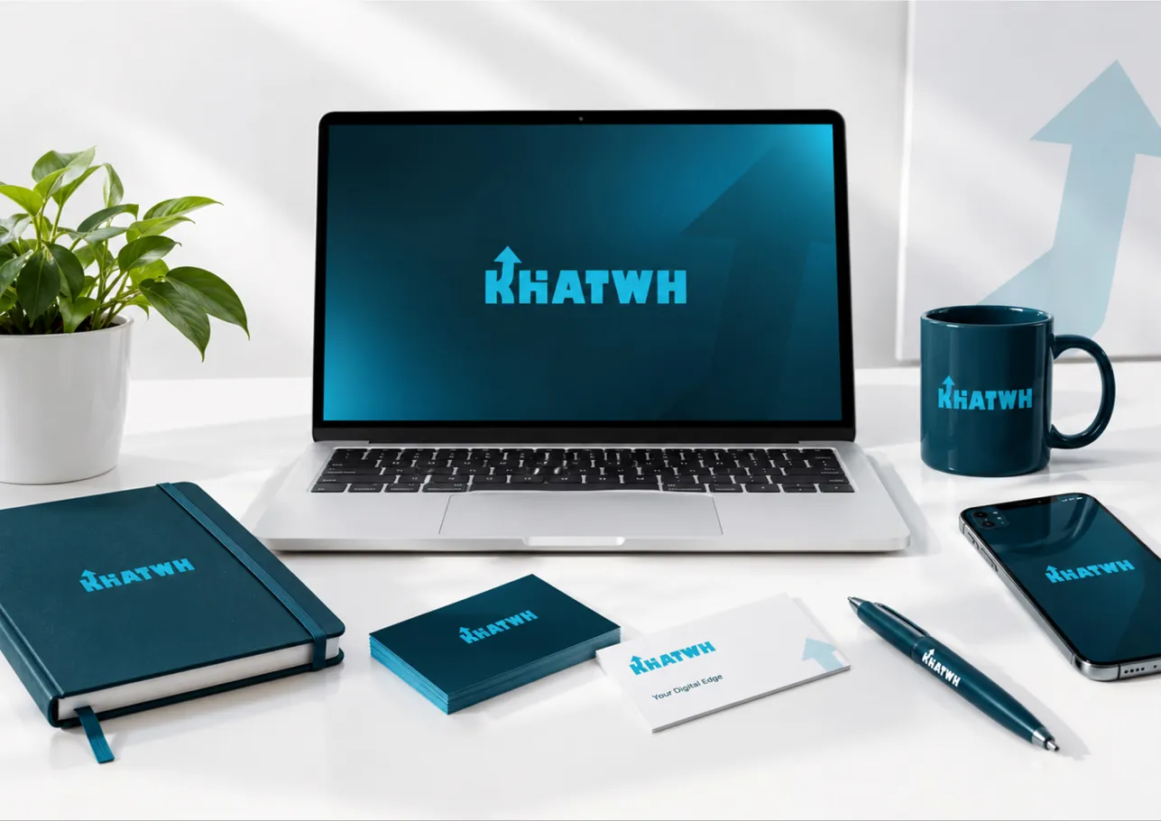 Khatwh brand identity mockup